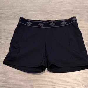 Women's Black Athletic Shorts